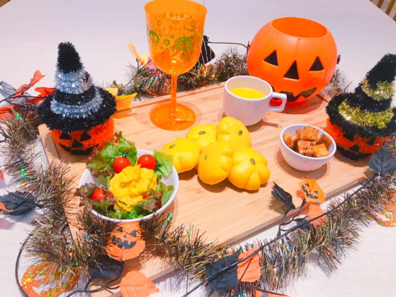 無料朝食日替わりビュッフェ　～HALLO WEEN～