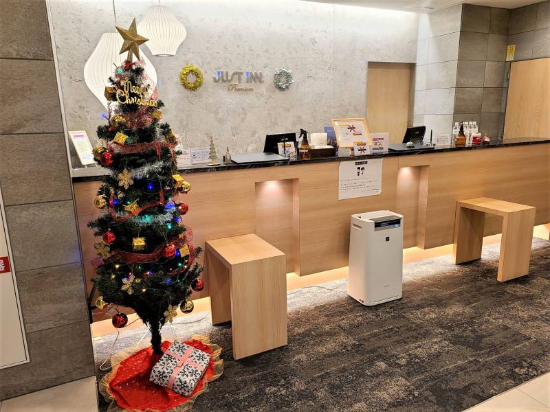 フロントがクリスマス仕様になりました！