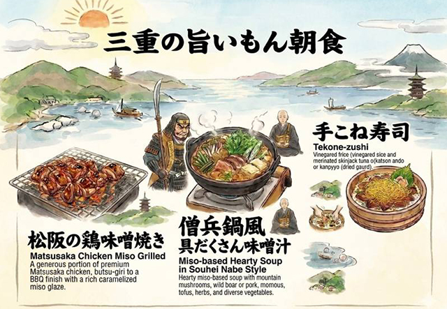 朝食写真